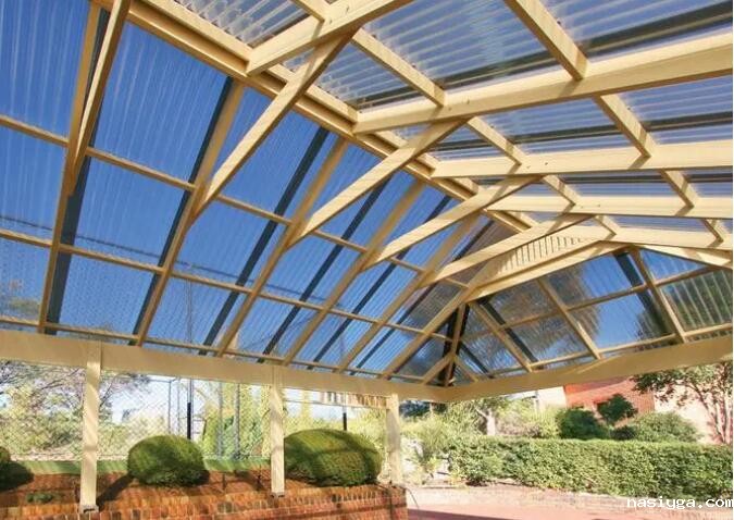 PC阳光板搭建阳光房顶棚