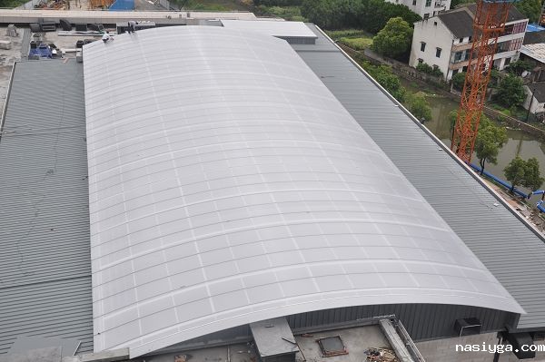 湖北宜昌市大华集团厂房采光工程-锁扣PC板