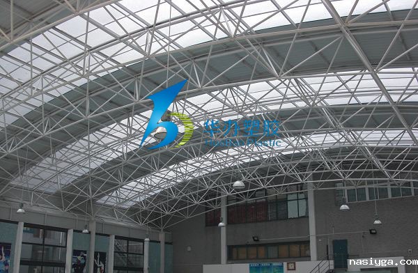 济南历城区室内游泳馆顶棚-PC耐力板